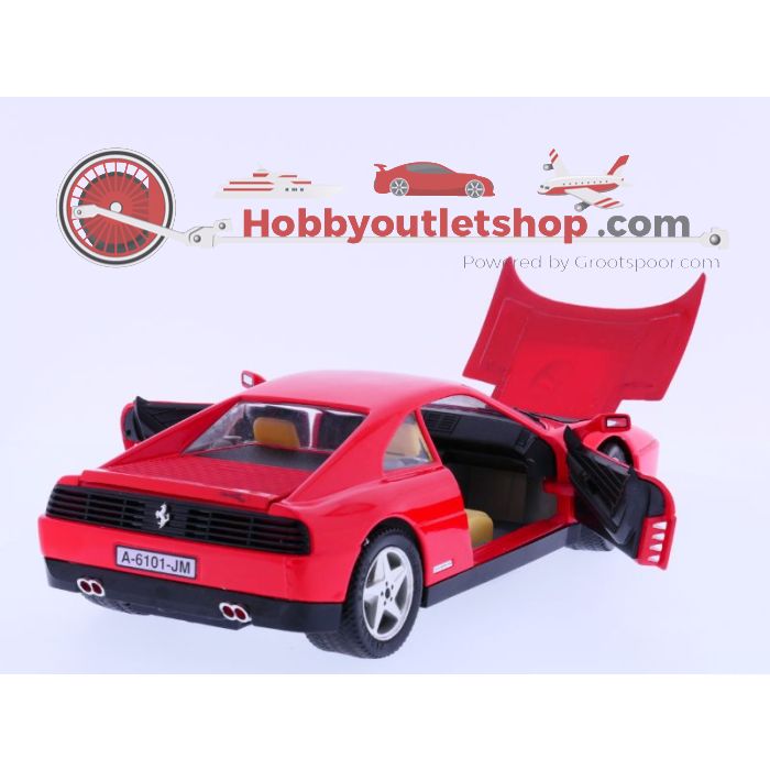 Schaal 1:18 Mira 6101 Ferrari 348 1989 #129 - sku: 20211214031827 - Gebraucht - Sehr guter Zustand - Bild 4