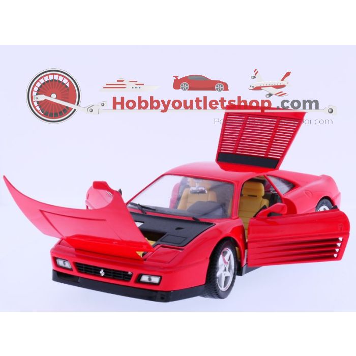 Schaal 1:18 Mira 6101 Ferrari 348 1989 #129 - sku: 20211214031827 - Gebraucht - Sehr guter Zustand - Bild 2