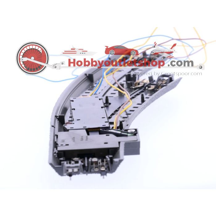 Schaal H0 Märklin 24671 74491 Elektrische          gebogen wissel links #1131 - sku: 20211214041147 - Gebruikt - Goede staat - Afbeelding 3