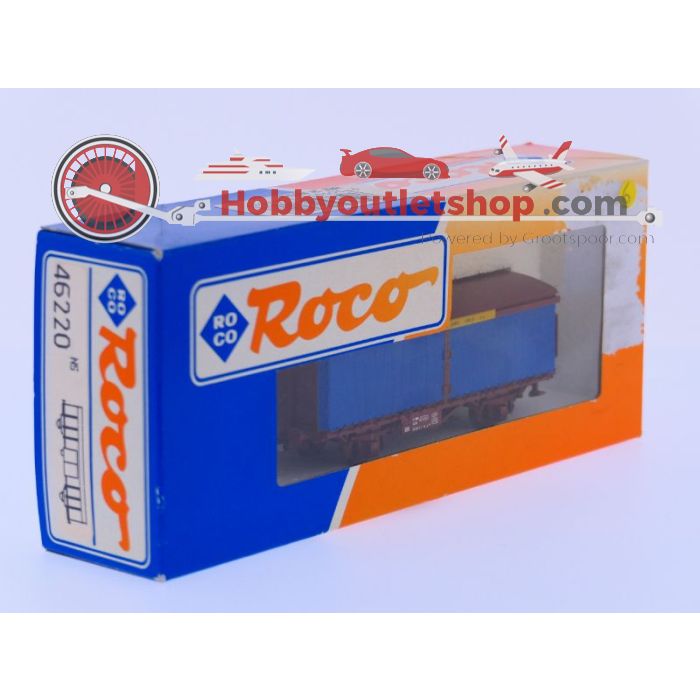 Schaal H0 Roco 46220 NS zeildoekwagen #1163 - sku: 20211221105647 - Gebruikt - Zeer goede staat - Afbeelding 3