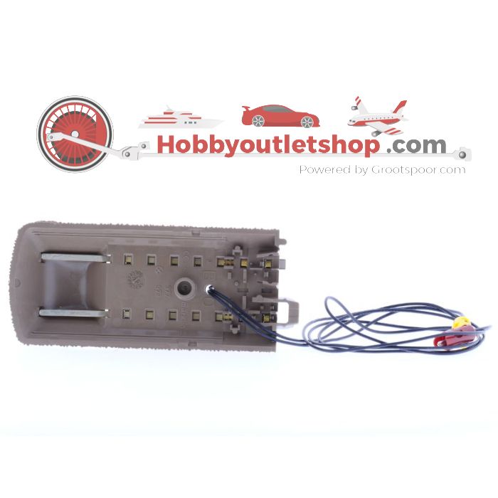 Schaal H0 Trix 62978 Spooreind met                stootblok met verlichting (C-rails) 77,5 mm #1181 - sku: 20211223035732 - Gebruikt - Goede staat - Afbeelding 3