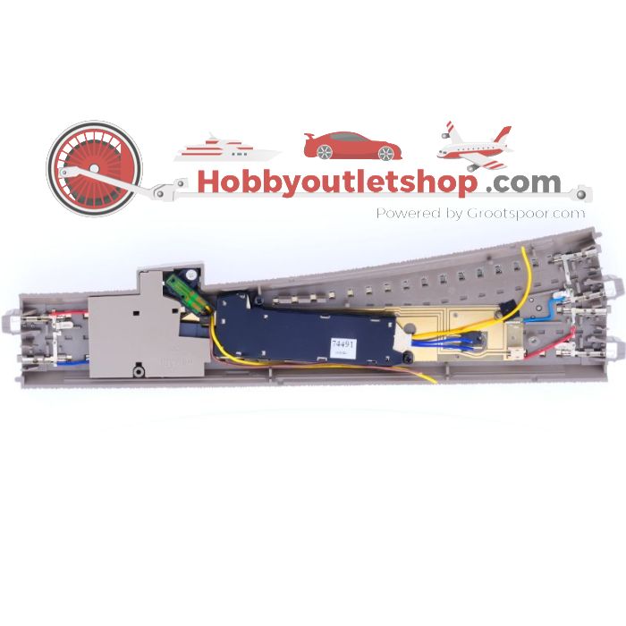 Schaal H0 Trix 62712 74491 Elektrische           slanke wissel rechts #1193 - sku: 20211229034534 - Gebruikt - Goede staat - Afbeelding 3