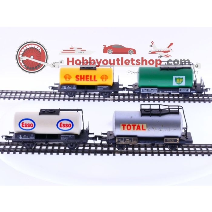 Schaal H0 Fleischmann 1475 5032 5033 5402 Ketelwagens van de DB #1268 - sku: 20220112025522 - Gebruikt - Zeer goede staat - Afbeelding 2