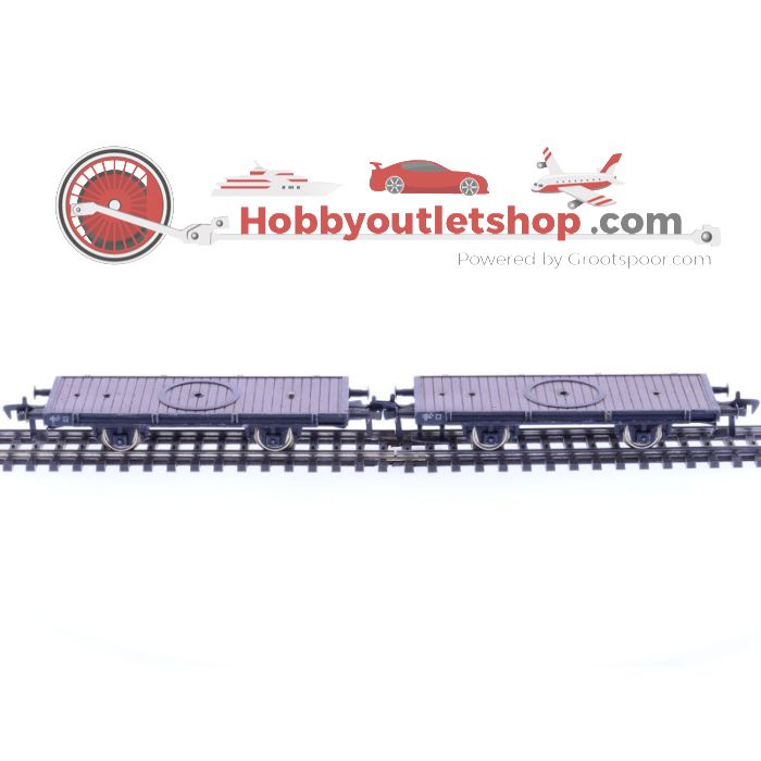 Schaal H0 Fleischmann 1453 8220 DB Draaischemelwagens #1281 - sku: 20220113040330 - Gebruikt - Goede staat - Afbeelding 2