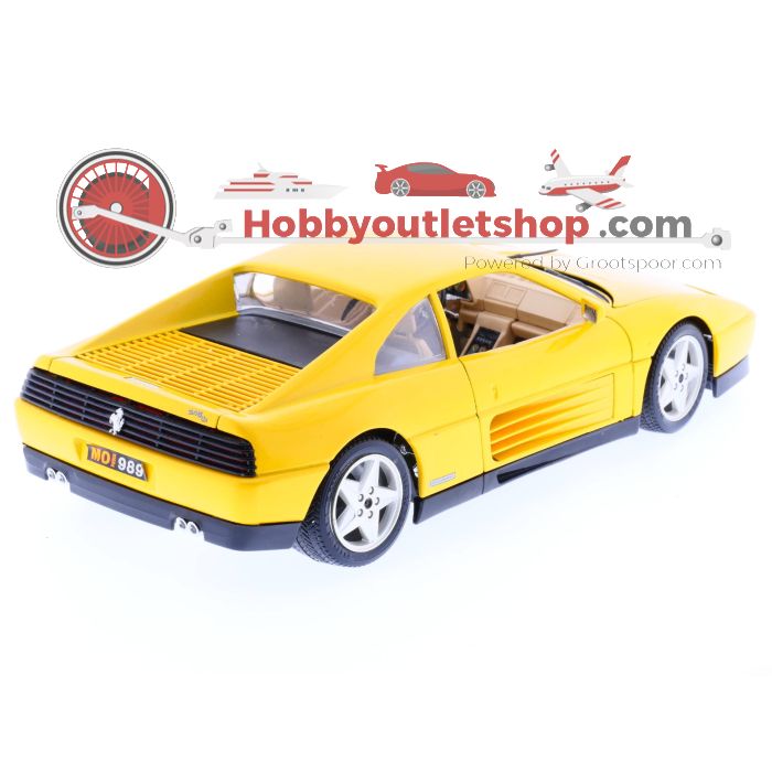 Schaal 1:18 Bburago 3039 Ferarri 348TB 1989                #158 - sku: 20220119041525 - Gebruikt - Zeer goede staat - Afbeelding 3