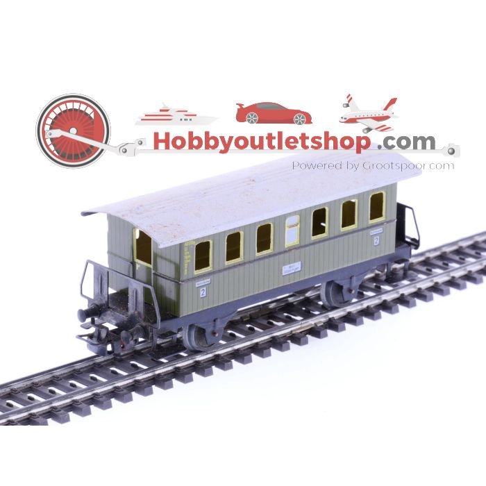 Schaal H0 Märklin 4000 4003 4040 DR Rijtuigen          set met bagagewagen en sluitwagon #1333 - sku: 20220121021218 - Gebruikt - Goede staat - Afbeelding 3