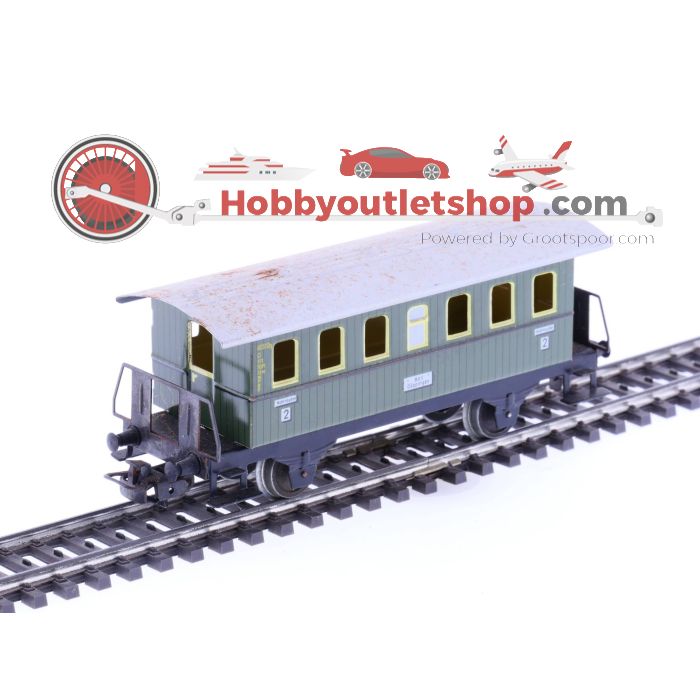 Schaal H0 Märklin 4000 4003 4040 DR Rijtuigen          set met bagagewagen en sluitwagon #1333 - sku: 20220121021218 - Gebruikt - Goede staat - Afbeelding 7