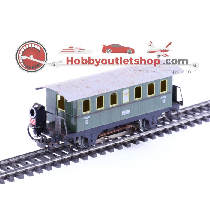 Schaal H0 Märklin 4000 4003 4040 DR Rijtuigen          set met bagagewagen en sluitwagon #1333 - sku: 20220121021218 - Gebruikt - Goede staat - Afbeelding 9