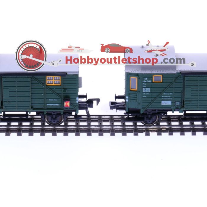 Schaal H0 Fleischmann 5301 DB Goederenbegeleidingsrijtuigen #1336 - sku: 20220121041031 - Used - Good condition - Photo 5