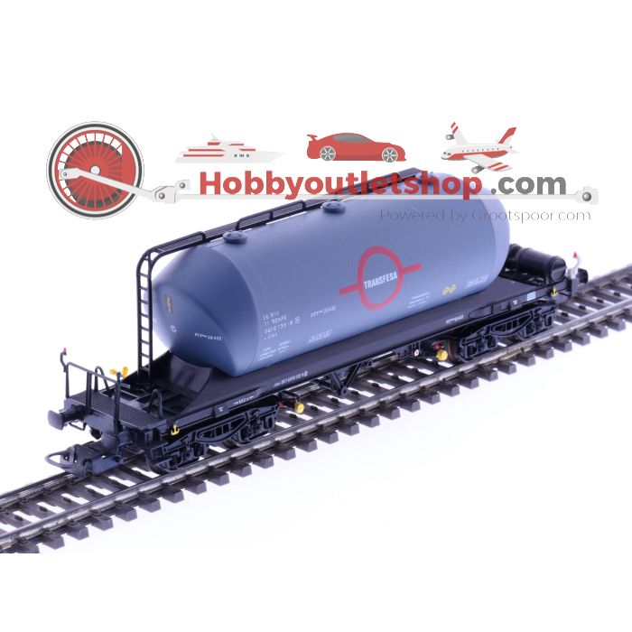Schaal H0 Electrotren 5401 808 5450K                        Ibertren 468 silowagen ketelwagens #1346 - sku: 20220125010348 - Used - Good condition - Photo 2