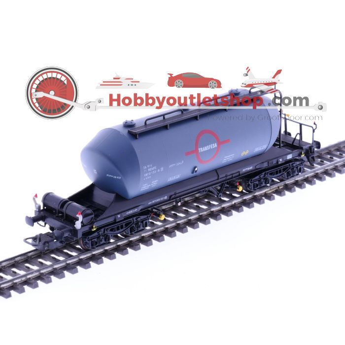 Schaal H0 Electrotren 5401 808 5450K                        Ibertren 468 silowagen ketelwagens #1346 - sku: 20220125010348 - Used - Good condition - Photo 3