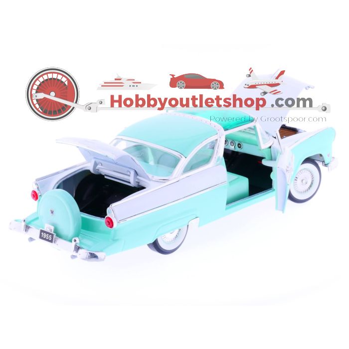 Schaal 1:18 Road Tough 92138 Ford Fairlane     crown Victoria 1955 #153 - sku: 20220126025930 - Gebruikt - Goede staat - Afbeelding 4