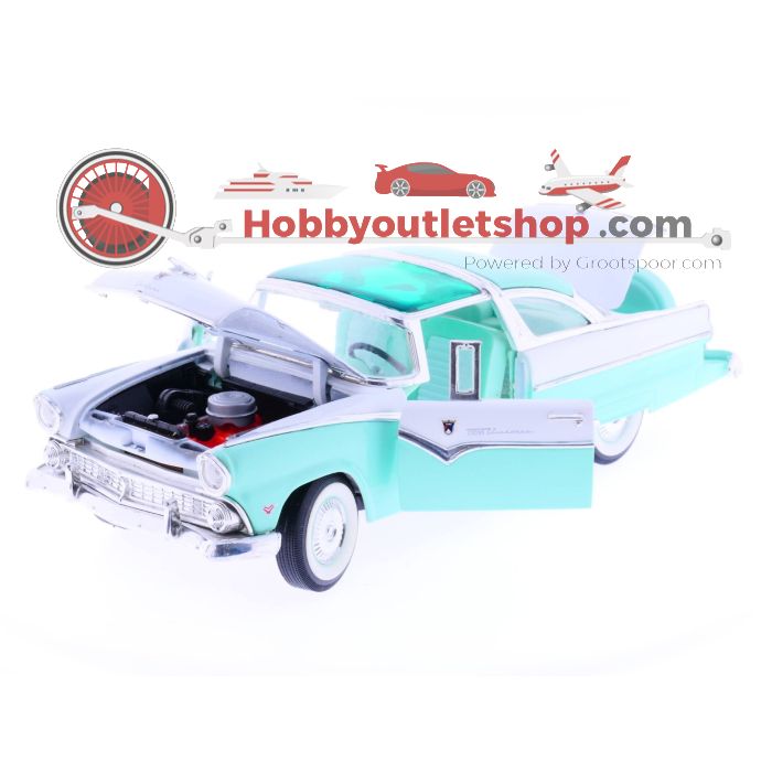 Schaal 1:18 Road Tough 92138 Ford Fairlane     crown Victoria 1955 #153 - sku: 20220126025930 - Gebruikt - Goede staat - Afbeelding 2