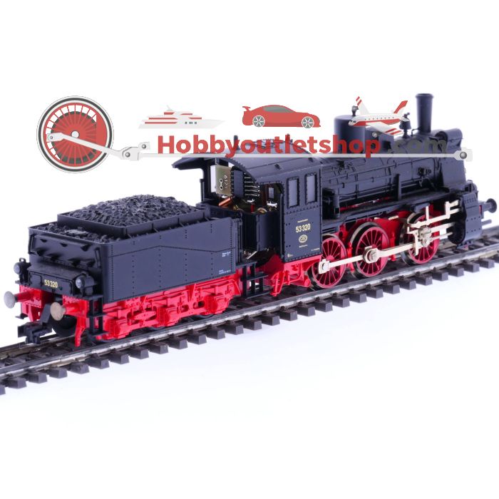 Schaal H0 Fleischmann 4124 Stoomlocomotief       met tender #1381 - sku: 20220128105717 - Gebruikt - Zeer goede staat - Afbeelding 2