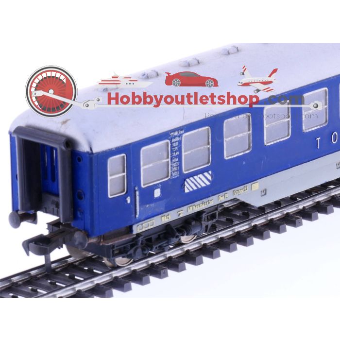 Schaal H0 Fleischmann 1509 DB Touropa slaaprijtuig #1429 - sku: 20220204101026 - Gebruikt - Goede staat - Afbeelding 5