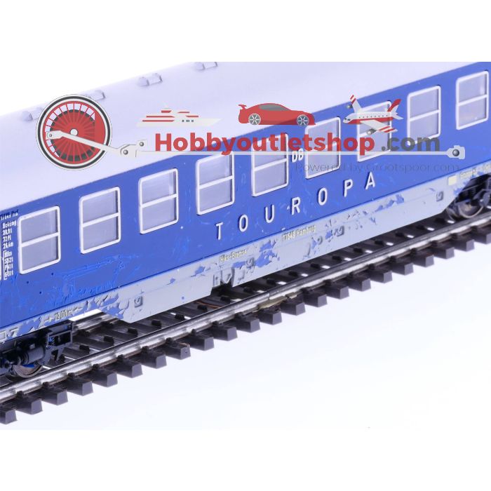 Schaal H0 Fleischmann 1509 DB Touropa slaaprijtuig #1431 - sku: 20220204104404 - Gebruikt - Goede staat - Afbeelding 3