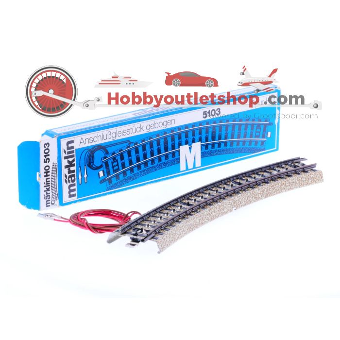Schaal H0 Märklin 5103 5111 5116 7190 7267           assortiment rails stootblok en gebogen oprit         #1611 - sku: 20220316031055 - Gebruikt - Goede staat - Afbeelding 6