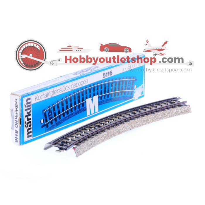 Schaal H0 Märklin 5103 5111 5116 7190 7267           assortiment rails stootblok en gebogen oprit         #1611 - sku: 20220316031055 - Gebruikt - Goede staat - Afbeelding 7