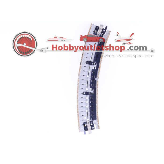 Schaal H0 Märklin 5103 5111 5116 7190 7267           assortiment rails stootblok en gebogen oprit         #1611 - sku: 20220316031055 - Gebruikt - Goede staat - Afbeelding 8