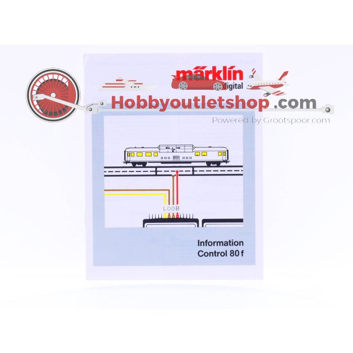 Schaal H0 Märklin 6036 Control 80f #1664 - sku: 20220326114754 - Gebruikt - Goede staat - Afbeelding 8