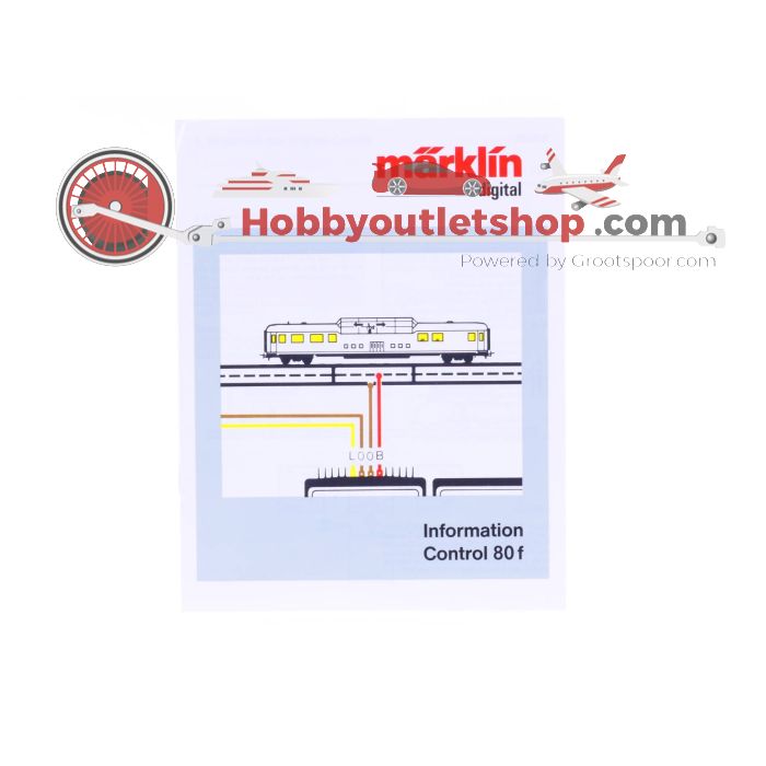 Schaal H0 Märklin 6036 Control 80f #1664 - sku: 20220326114754 - Gebruikt - Goede staat - Afbeelding 9
