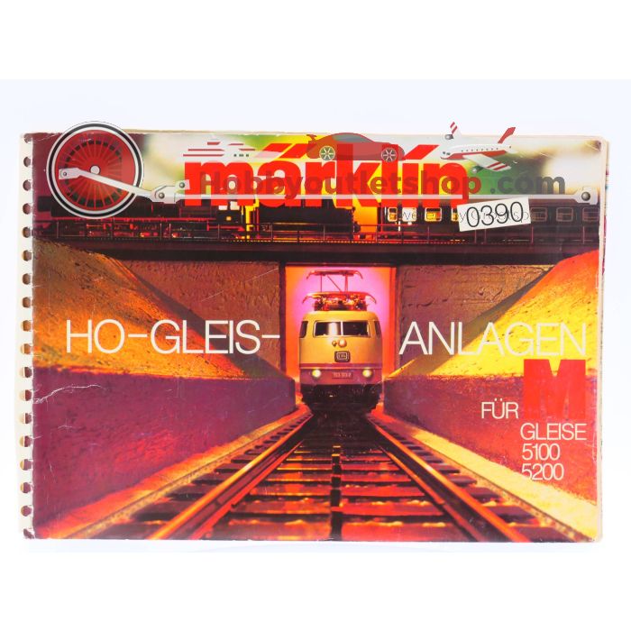 Märklin 0390 0393 H0-Gleis-Anlagen für       M-Gleise 5100 5200 DE vertaling EN FR IT NL        #1729 - sku: 20220412105100 - Used - Good condition - Photo 2