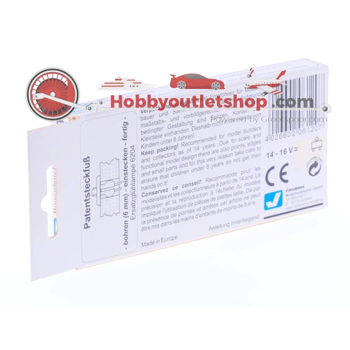 Schaal H0 Viessmann 6120 6140 gebogen lantaarnpalen #1823 - sku: 20220430103316 - Gebruikt - Zo goed als nieuw - Afbeelding 3