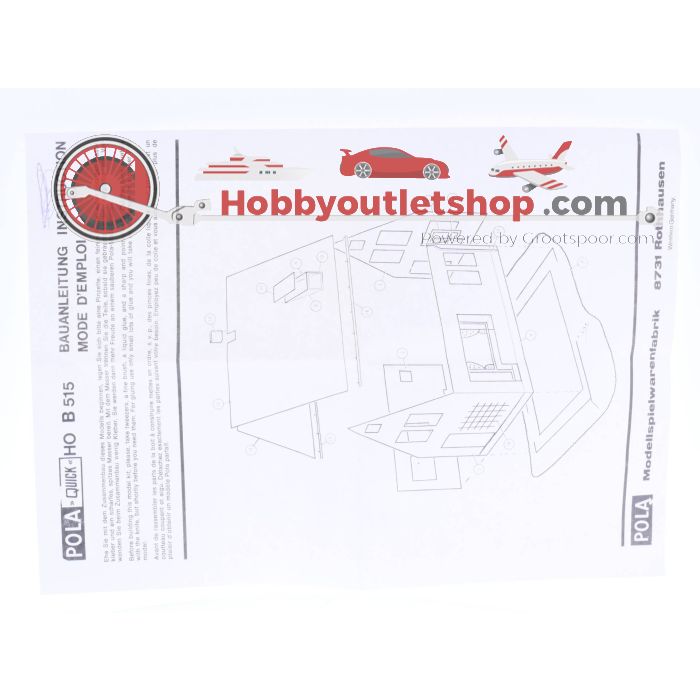 Schaal H0 Pola 515 541 bouwdoos woonhuis en ketelhuis #1825 - sku: 20220430120027 - Gebraucht - Sehr guter Zustand - Bild 14