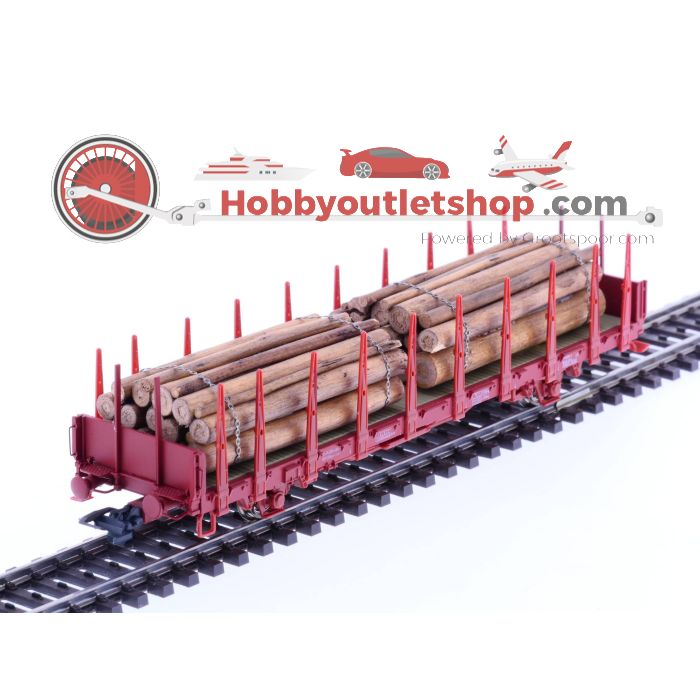 Schaal H0 NMJ 502.304 NSB Rongenwagen          #1888 - sku: 20220518110043 - Gebruikt - Zo goed als nieuw - Afbeelding 2