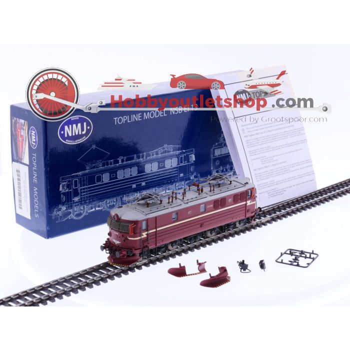 Schaal H0 NMJ 82.203 NSB Digitaal Elektrische locomotief 13.2138 V2 #1967 - sku: 20220611105433 - Gebruikt - Zo goed als nieuw - Afbeelding 1