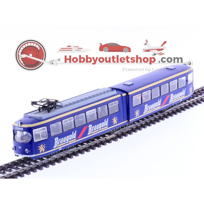 Schaal H0 Roco 43180 Düwag Straßenbahnen Digitaal elektrische Tram 408 #2009 - sku: 20220622113431 - Gebruikt - Zo goed als nieuw - Afbeelding 2