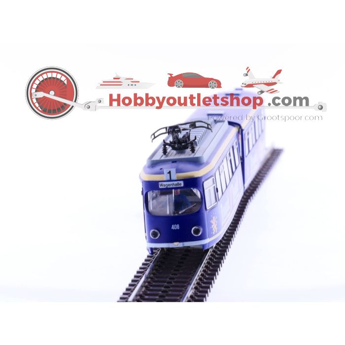 Schaal H0 Roco 43180 Düwag Straßenbahnen Digitaal elektrische Tram 408 #2009 - sku: 20220622113431 - Gebruikt - Zo goed als nieuw - Afbeelding 6