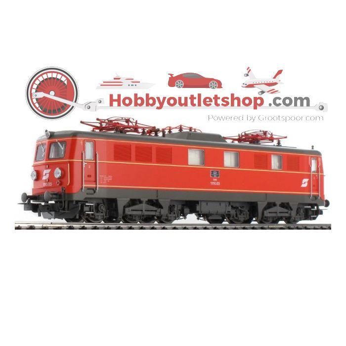 Schaal H0 PIKO 51766 E-Lok Rh 1110 blutorange #496 - sku: 20210605113519 - Gebraucht - Wie Neu - Bild 4