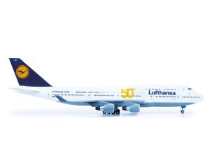 Schaal 1:200 Herpa 553735 Lufthansa Boeing 747-400 Reg. D-ABVH #5174