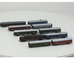 Schaal H0 Lima Jouef Assortiment rijtuigen #55