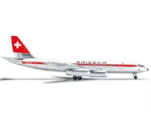 Schaal 1:500 HERPA Swissair Convair CV-990 Reg. HB-ICA #64