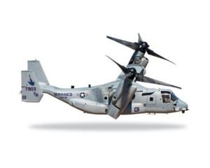 Schaal 1:200 HERPA US Marine Corps Bell/Boeing MV-22B Osprey VMM-161 ''Greyhawks'' Reg. YR-01 Art. Nr. 557214 #65