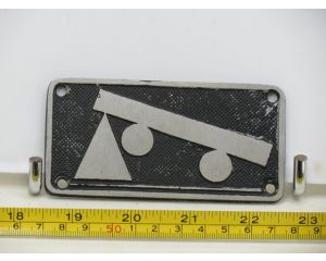 EisenbahnSchild Hebeplatz Markierung