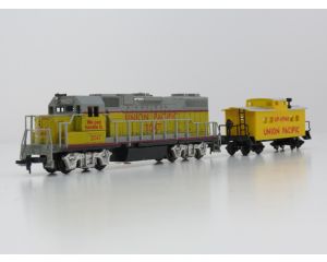 Schaal H0 Life-Like 2047 Union Pacific Powered Diesel Loc & Caboose #432