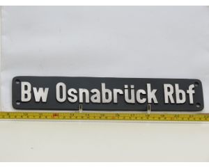Lokschild Bw Osnabrück Rbf