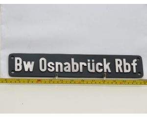 Lokschild Bw Osnabrück Rbf