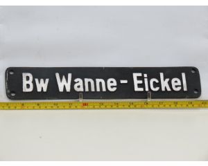 Lokschild Bw Wanne - Eickel