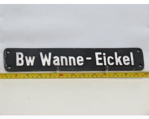 Lokschild Bw Wanne - Eickel
