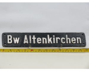 Lokschild Bw Altenkirchen