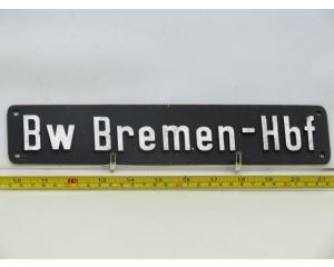 Lokschild Bw Bremen- Hbf