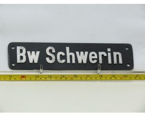 Lokschild Bw Schwerin