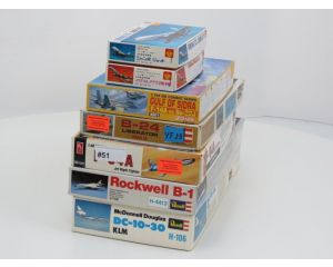 Schaal 1:72 / 1:144 / 1:380 Set 7st o.a Revell H-4413,H-106 /Italeri 191/Dragon 4001 #51