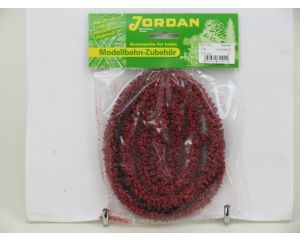 Jordan 11A Hecke, blühend, Dunkelrot, ca 100cm