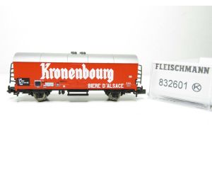 Schaal N Fleischmann 832601 Bierwagen "Kronenbourg" van de SNCF #3782