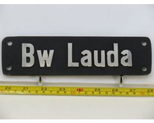 Lokschild BW Lauda